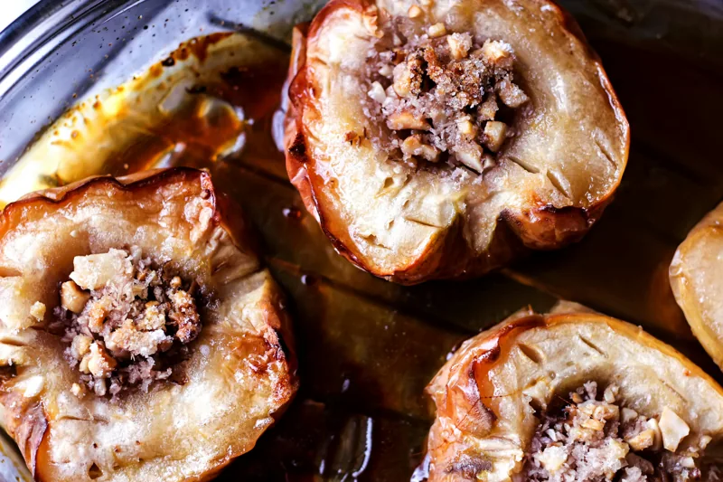 mele al forno