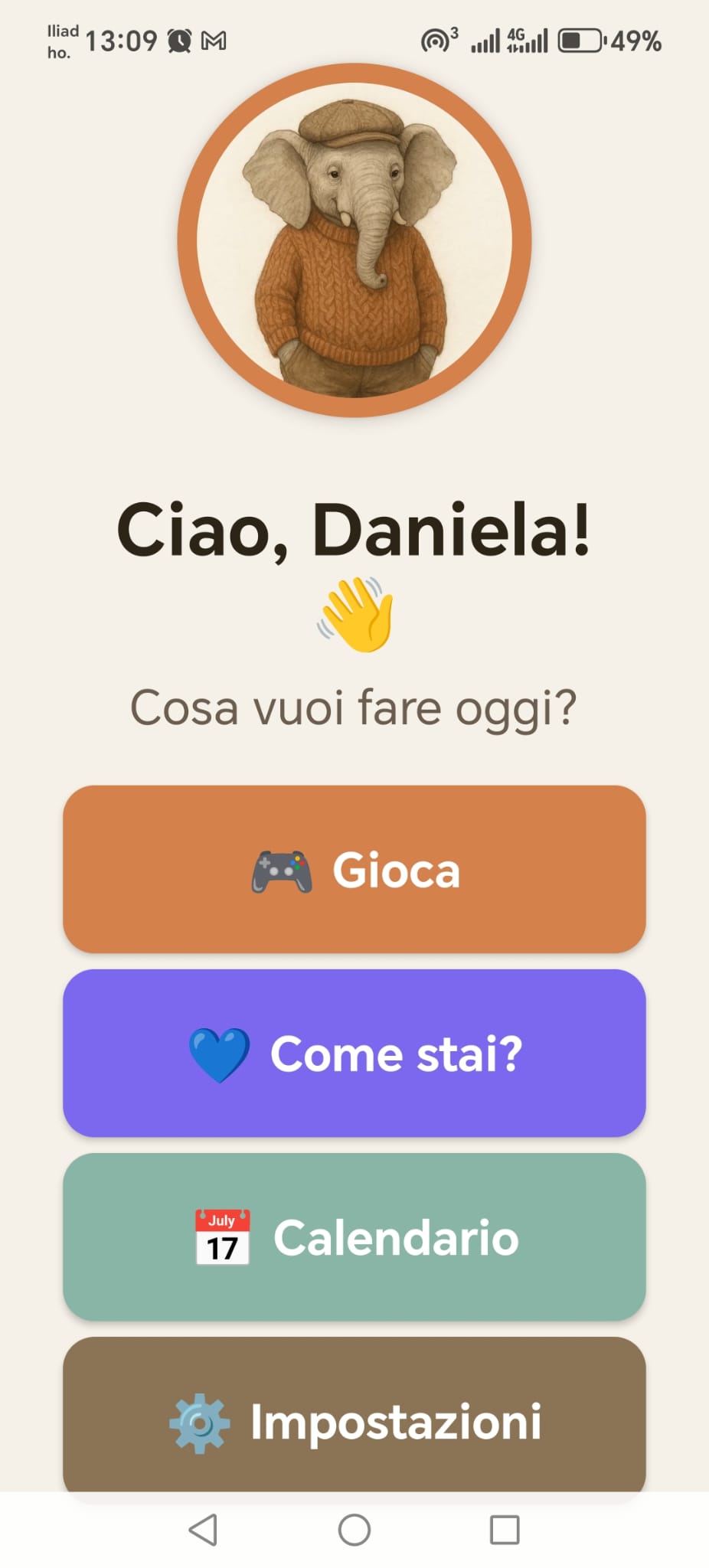 App Momorama Momo elefantino