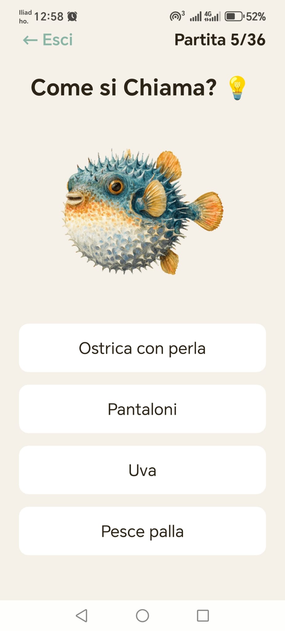Gioco Come si chiama Momorama